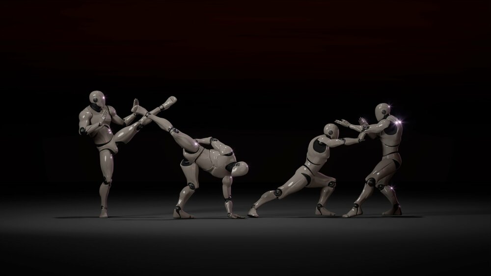 Combat animations - Kung fu V1 