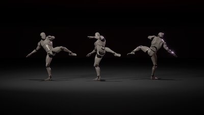 Combat animations - Kung fu V1 