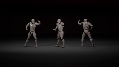 Combat animations - Kung fu V1 