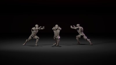 Combat animations - Kung fu V1 