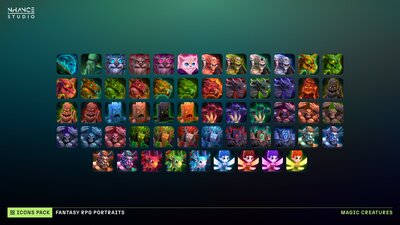 Fantasy RPG Portraits Pack 