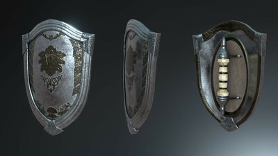 Silver Fantasy Weapon Set 