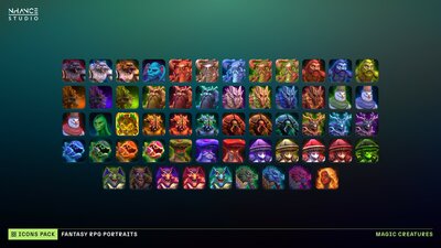 Fantasy RPG Portraits Pack 