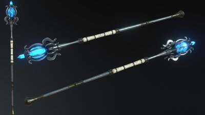 Silver Fantasy Weapon Set 