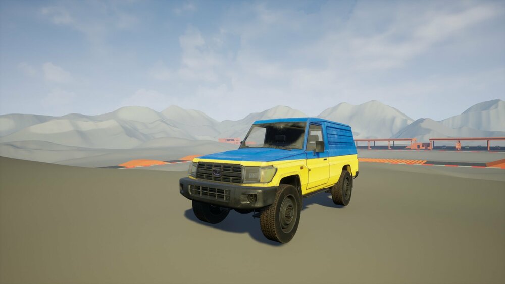 Driveable Vehicle : 4X4 SUV 