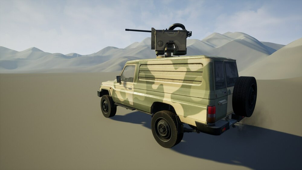 Driveable Vehicle : 4X4 SUV 