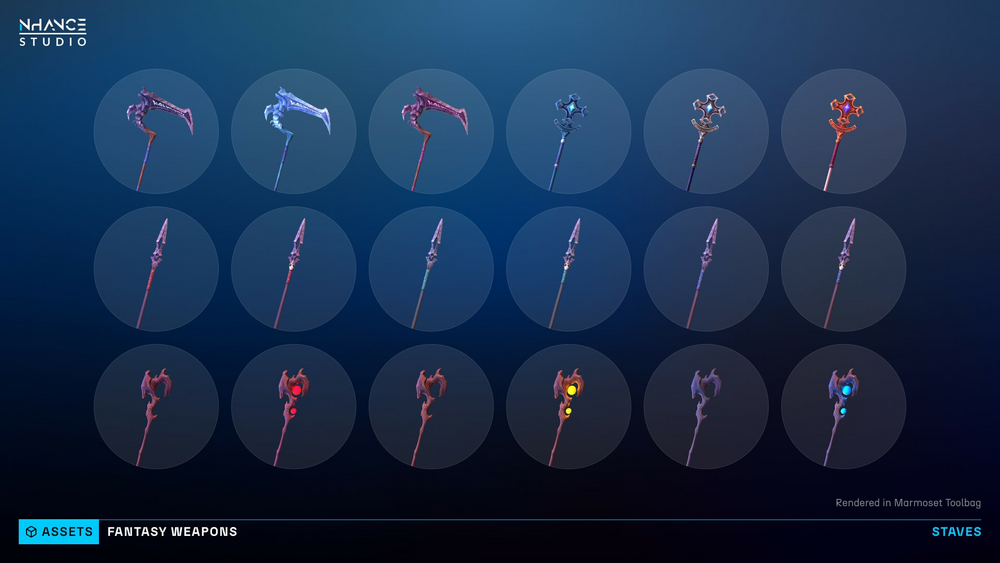 Stylized Fantasy Weapons Pack 