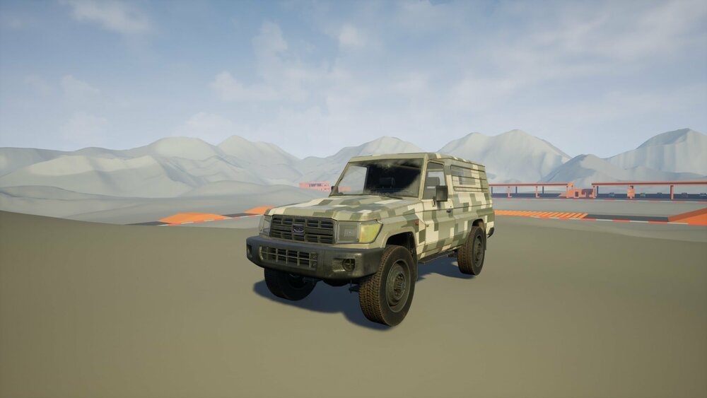 Driveable Vehicle : 4X4 SUV 