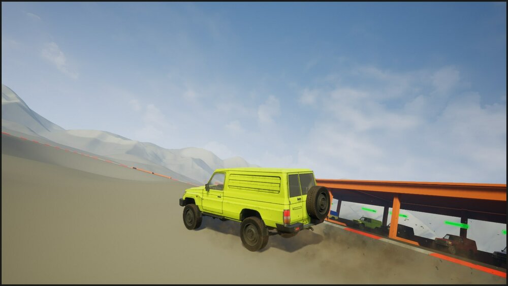 Driveable Vehicle : 4X4 SUV 