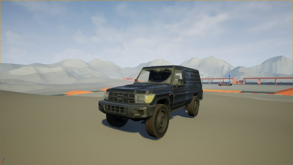 Driveable Vehicle : 4X4 SUV 