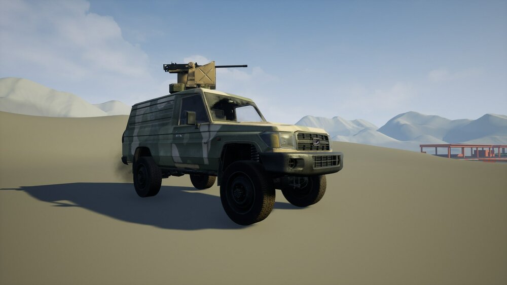 Driveable Vehicle : 4X4 SUV 