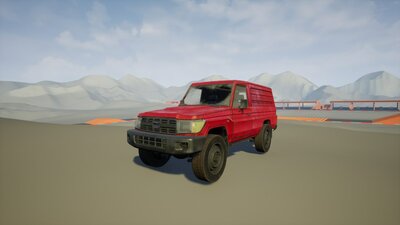 Driveable Vehicle : 4X4 SUV 