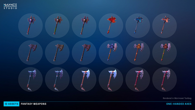 Stylized Fantasy Weapons Pack 