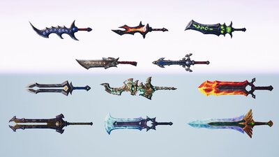 Stylized Fantasy Weapons Pack 