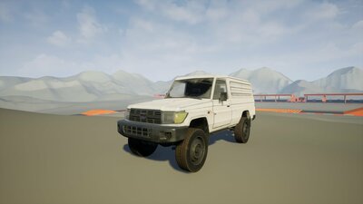 Driveable Vehicle : 4X4 SUV 