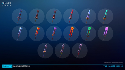 Stylized Fantasy Weapons Pack 