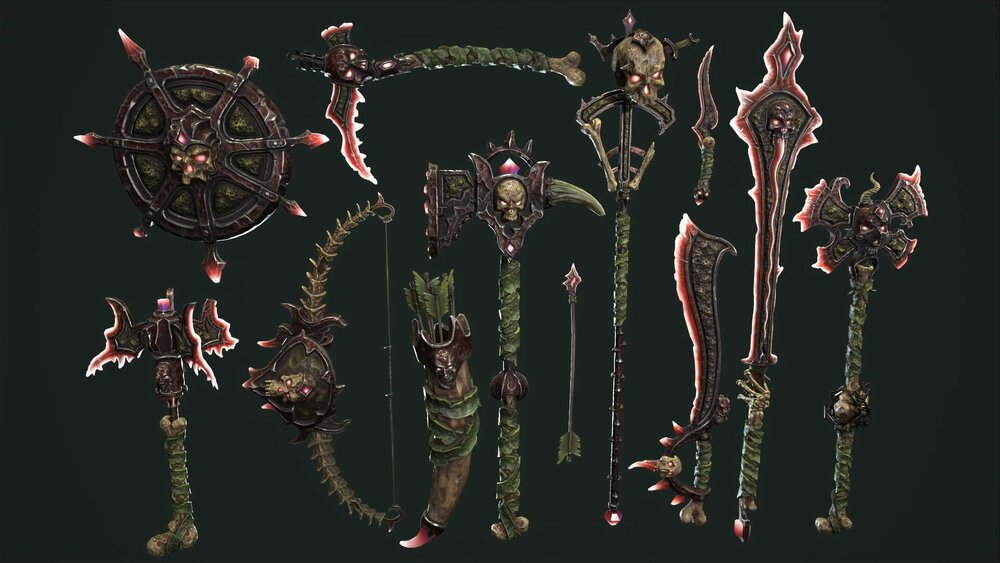 Undead weapons 