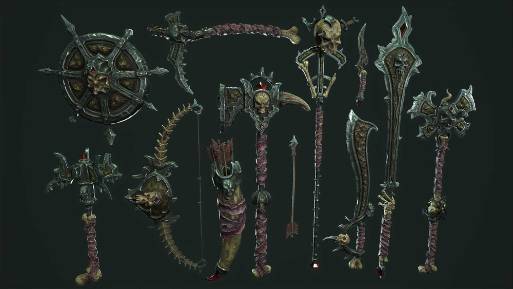 Undead weapons 