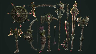 Undead weapons 