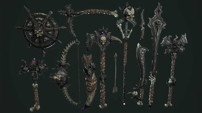 Undead weapons 