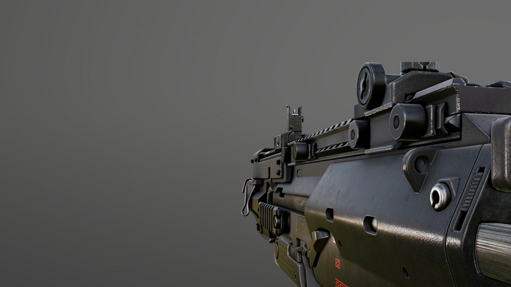 Animated German SMG FPS Pack 