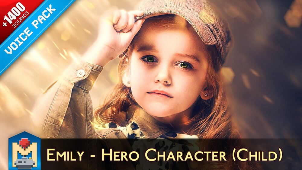 Emily - Child Hero Character Voice Pack 