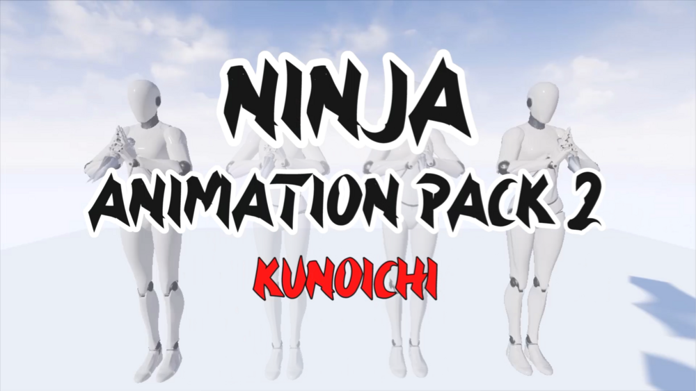 Ninja Animation Pack 2 - Kunoichi 