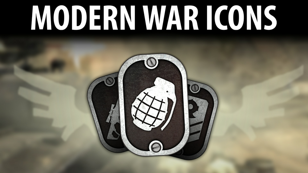 Modern War Icons 