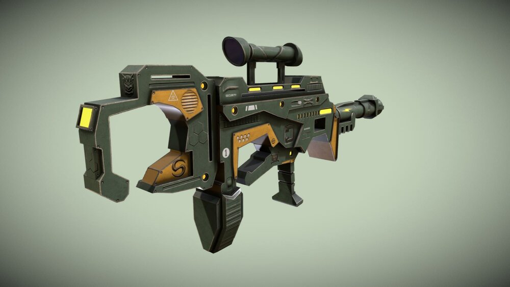 Sci-fi Rifle Ver. 4 