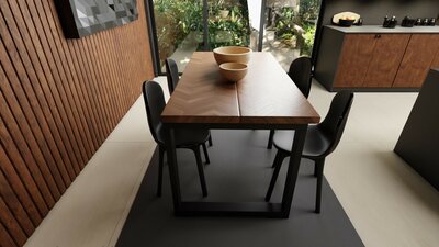 A Complete Elegant And Modern Kitchen 