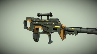 Sci-fi Rifle Ver. 4 