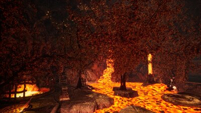 Fire Tree Pack v3 (12Trees) 