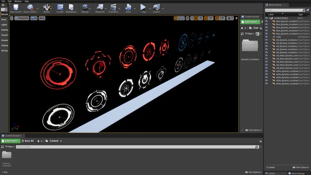 Animated Dynamic Crosshairs 