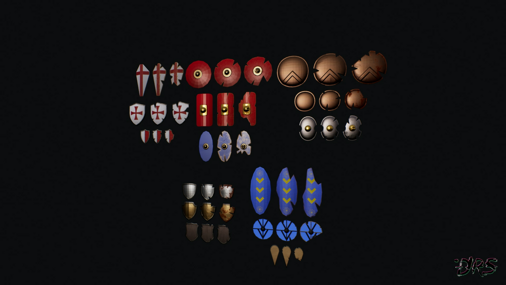 Stylized Shield Pack 