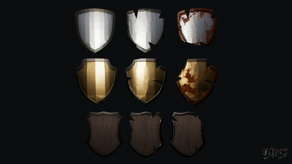 Stylized Shield Pack 