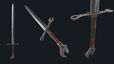 Post-apocalyptic Melee Weapons 