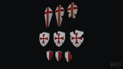 Stylized Shield Pack 