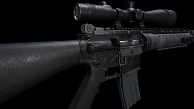 Animated FPS Precision Rifle 