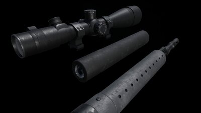 Animated FPS Precision Rifle 