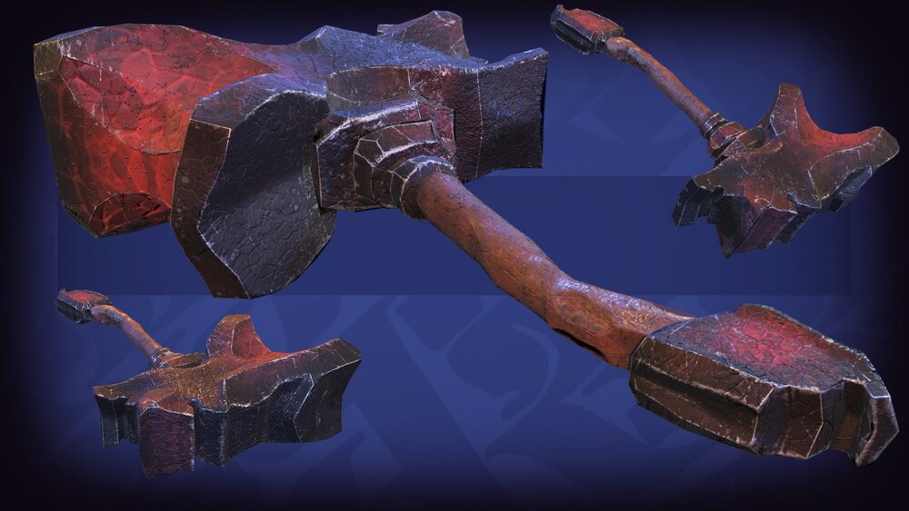 Fantastic Hammers Weapons Asset Pack Vol.1 