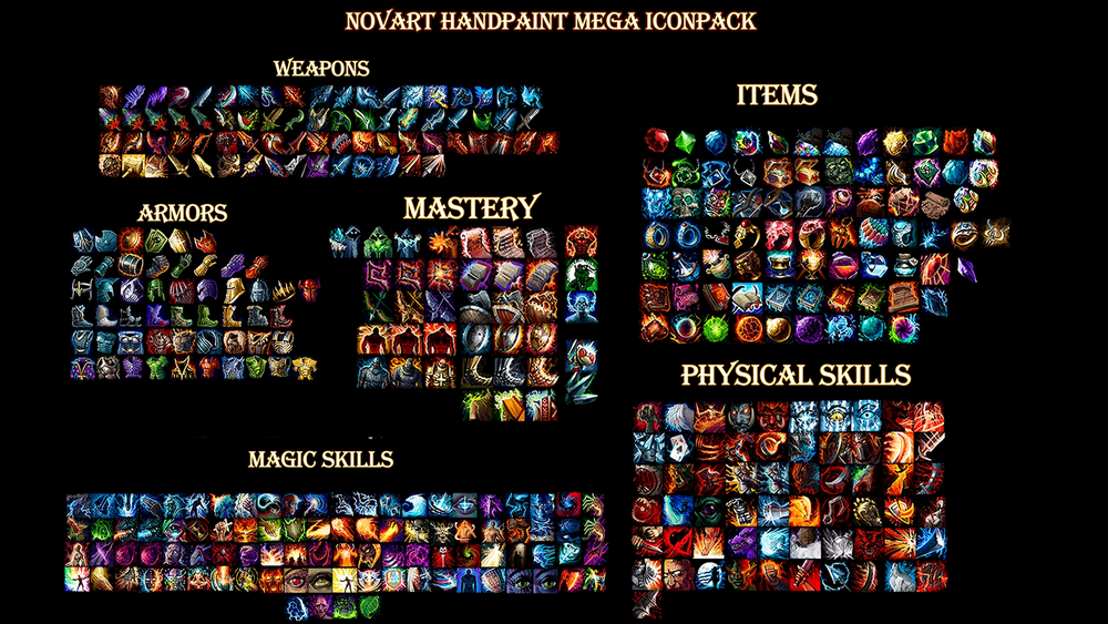 Novart Amazing Icon Megapack 