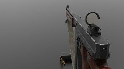 Fps Weapon ww2 M1A1 