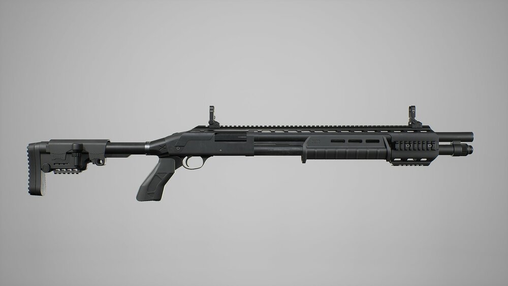 Tactical Pump Shotgun 