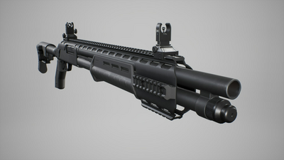 Tactical Pump Shotgun 