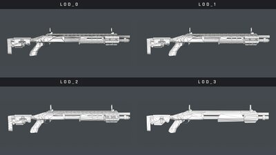 Tactical Pump Shotgun 