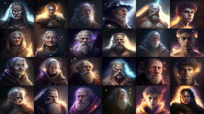 Galaxy Dust - Fantasy Humans 5 - FPS / RPG / Icon Bundle 