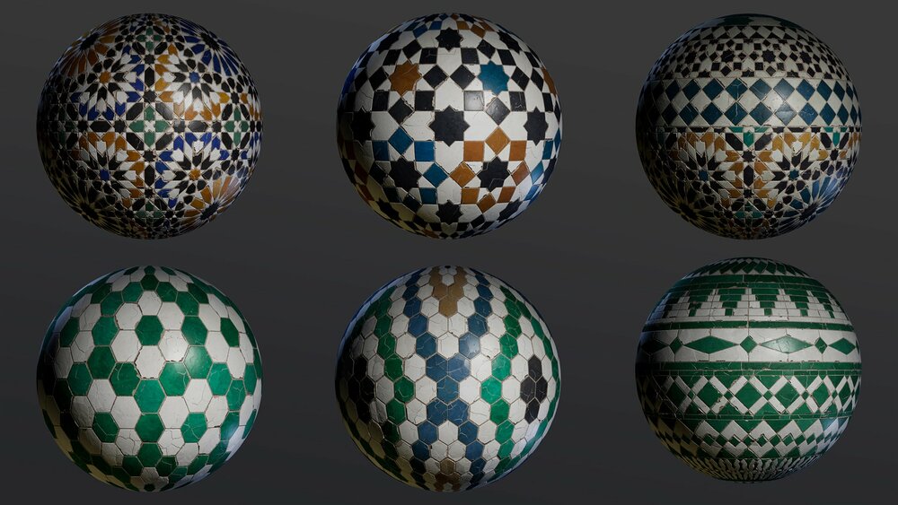 Moroccan Tiles Pack 