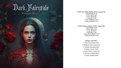 Dark Fairytale and Ambient Music Pack 