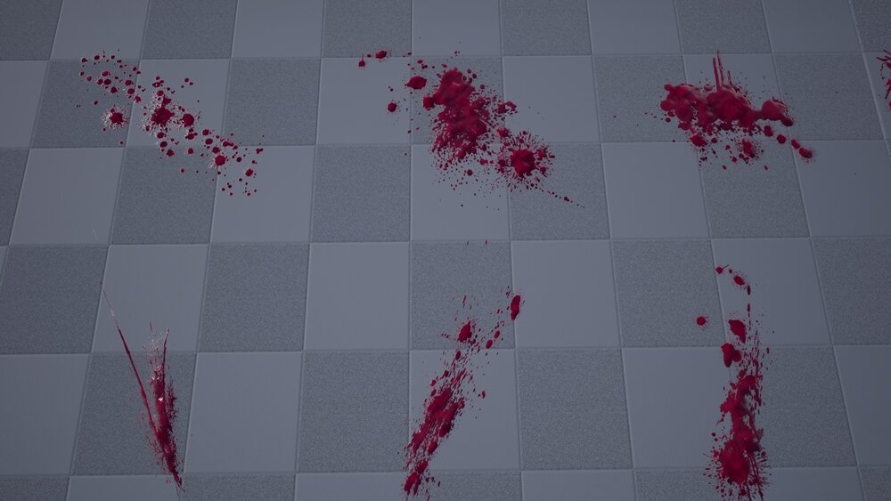 Bloodstain Decal Material Pack 