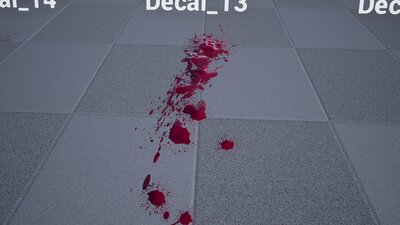 Bloodstain Decal Material Pack 